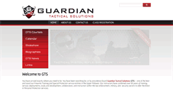 Desktop Screenshot of guardiantactical.net